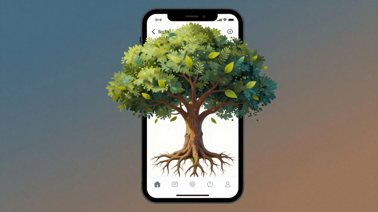 Интерфейс, как живое дерево, адаптируется под поведение пользователя.