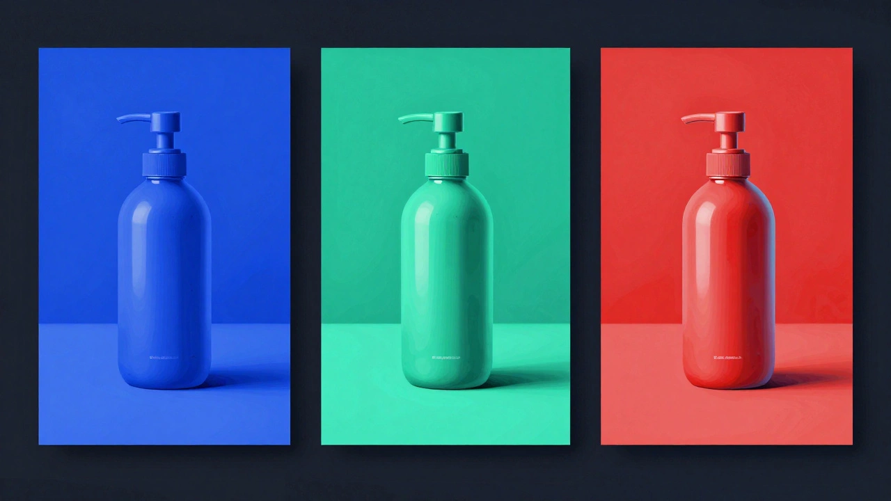 Три версии баннера с разными цветовыми схемами: монохромная, аналоговая и контрастная.