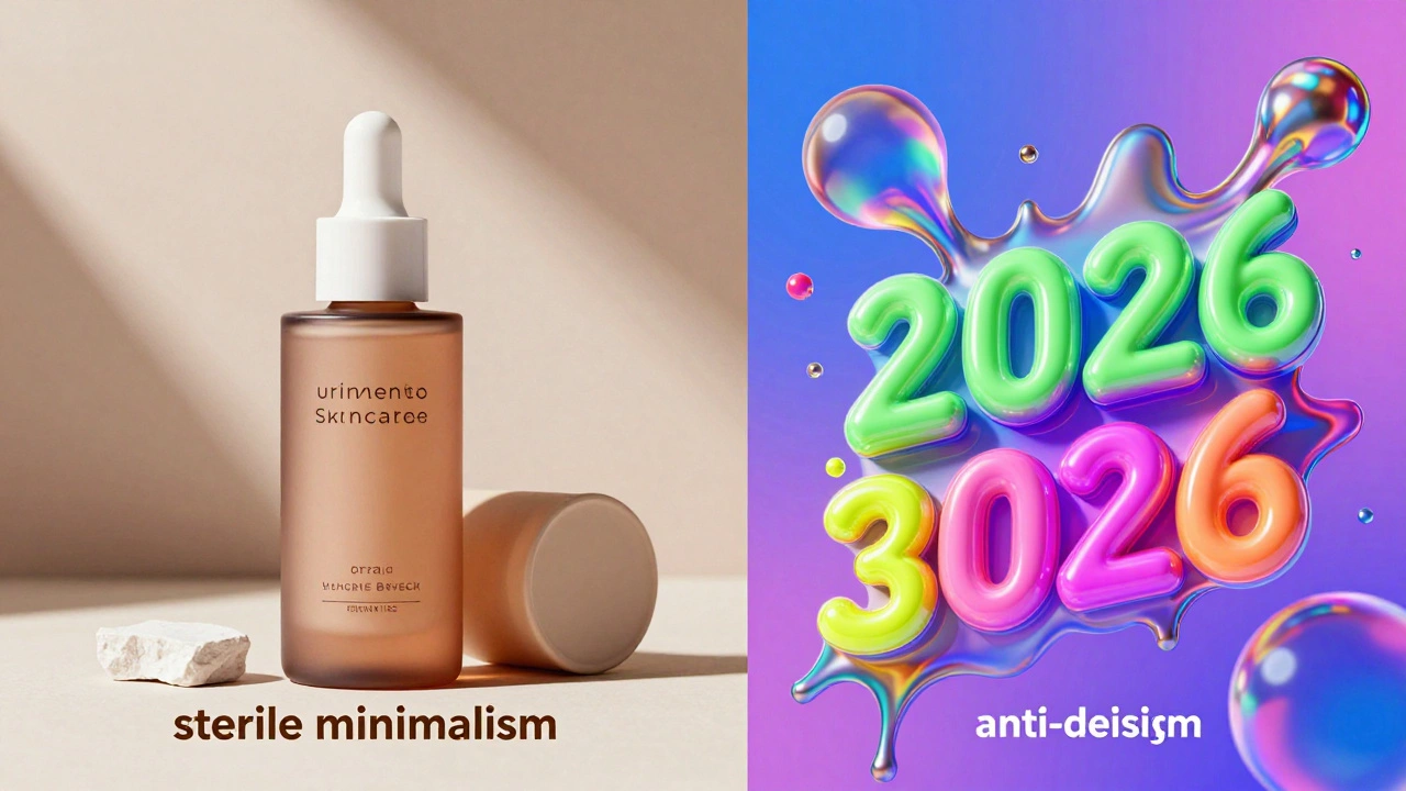 Коллаж современных трендов дизайна: от эко-минимализма до 3D-сюрреализма